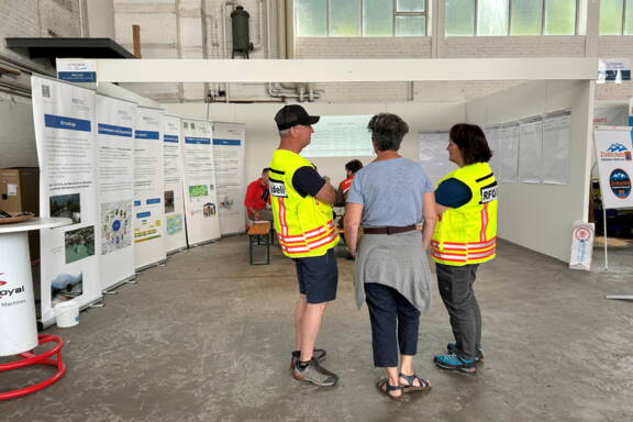 Infostand RFO Bödeli am Gedenkanlass
